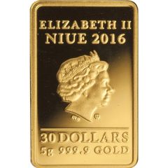 30 Dollars - Elizabeth II Bar of Happiness