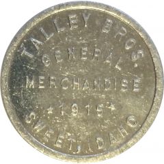 10 Cents - Talley Bros. General Merchandise Sweet, Idaho