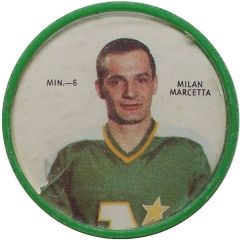 Token - Shirriff Hockey Player MIN.-6, Milan Marcetta
