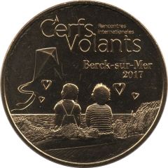 Monnaie de Paris Tourist Token - Berck-sur-Mer Rencontres internationales de Cerfs-Volants