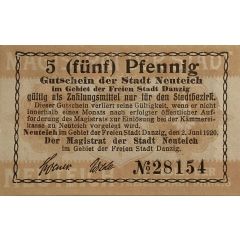 5 Pfennig Neuteich