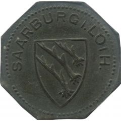 50 Pfennig - Saarburg in Lothringen