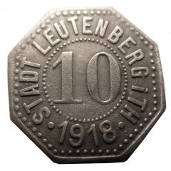 10 Pfennig - Leutenberg in Thüringen