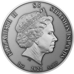 5 Dollars - Elizabeth II FIFA World Cup Qatar 2022