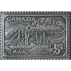 5 Cents - Canada Post Ships 1851-1951