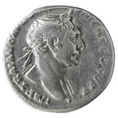 Denarius - Trajan S P Q R OPTIMO PRINCIPI, Abundantia
