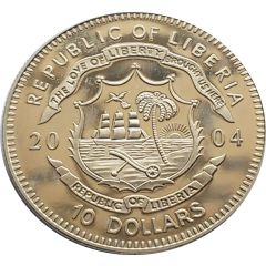 10 Dollars Garibaldi liberates Italy - 1860