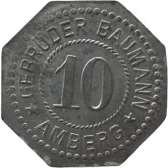 10 Pfennig - Amberg Gebrüder Baumann