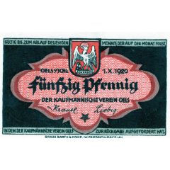 50 Pfennig Kaufmännischer Verein