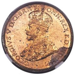 6 Pence - George V Obverse Trial