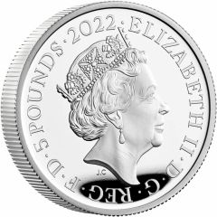5 Pounds - Elizabeth II Henry VII, Silver Proof