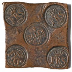 1/2 Daler Silvermynt - Frederick I
