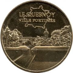 Jeton touristique - Monnaie de Paris - Le Quesnoy - Ville fortifiée