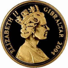 10 Pounds - Elizabeth II D-Day, Gold Proof