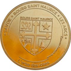 Jeton touristique - Fonderie Saint Luc - Bourg saint Maurice - Les arcs