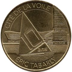 Monnaie de Paris Tourist Token - Cité de la voile Eric Tabarly - 10 ans