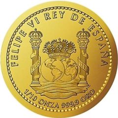 15 Euro Cents - Felipe VI Bull - Gold Bullion Coin