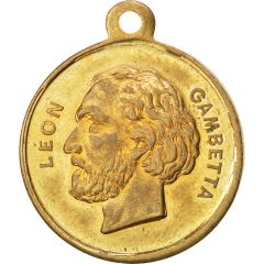 Medallion - Léon Gambetta Member of the government of National Defence