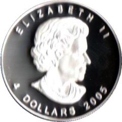 4 Dollars - Elizabeth II Canadian Lynx, 1/2 oz