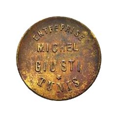 5 Centimes - Michel Giusti Enterprise - Tunis
