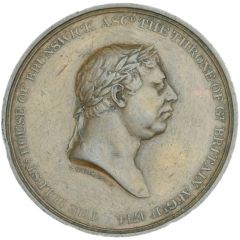 Medal - George III House of Brunswick, bronze