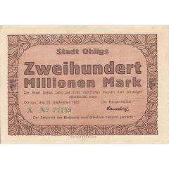 200 000 000 Mark