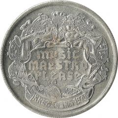 Mardi Gras Token - Krewe of Iris Music Maestro Please, New Orleans, Louisiana