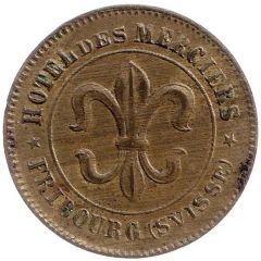 100 Centimes - Hotel des Merciers Fribourg