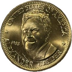 Medal - American Arts Commemorative Alexander Calder
