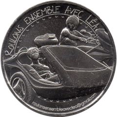 Monnaie de Paris Tourist Token - Monnaie de Paris - Roulons Ensemble Avec Léa
