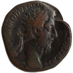 Sestertius - Commodus ITALIA P M TR P VIIII IMP VII COS IIII P P S C, Italia