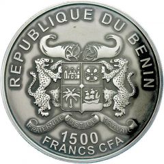 1500 Francs CFA Forest Elephant