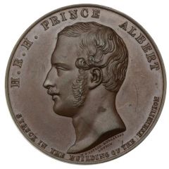 Medal - Victoria Great Exhibition, W.J. Taylor, bronze