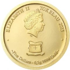 5 Dollars - Elizabeth II Year of the Goat