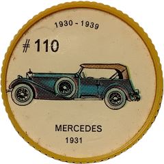Token - Jell-O #110, Mercedes