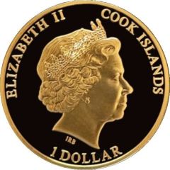 1 Dollar - Elizabeth II The Royal Wedding: Waving from the balcony