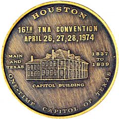 Token - Texas Numismatic Association 16th Convention