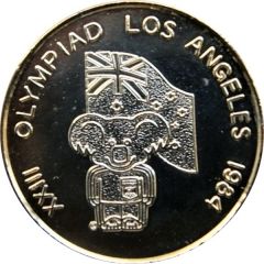 Token - Network 10 Olympics Games Los Angeles - Advertising Token