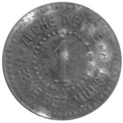 1 Pfennig - Werne Zeche Werne