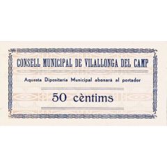 50 Céntimos Vilallonga del Camp