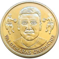 Official Lithuanian Basketball Players Medal Collection Valdemaras Chomičius