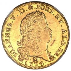 6400 Réis - João V Vila Rica Mint