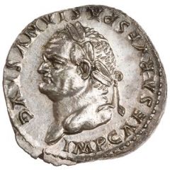 Denarius - Vespasian TR POT X COS VIIII