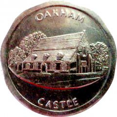 50 Pence - National Transport Token Oakham Castle
