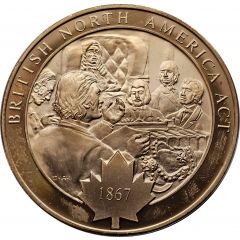 Medal - Medallic History of Canada British North America Act