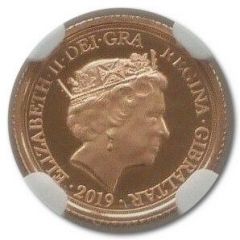 1/4 Sovereign - Elizabeth II Queen Victoria