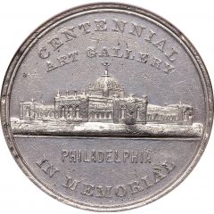 Dollar - U.S. Centennial Exposition Art Gallery Building