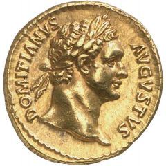 Aureus - Domitian GERMANICVS COS XIIII, Minerva