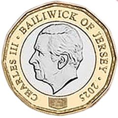 1 Pound - Charles III RBL Poppy, Coloured