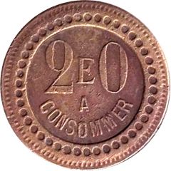 20 Centimes - A Consommer E